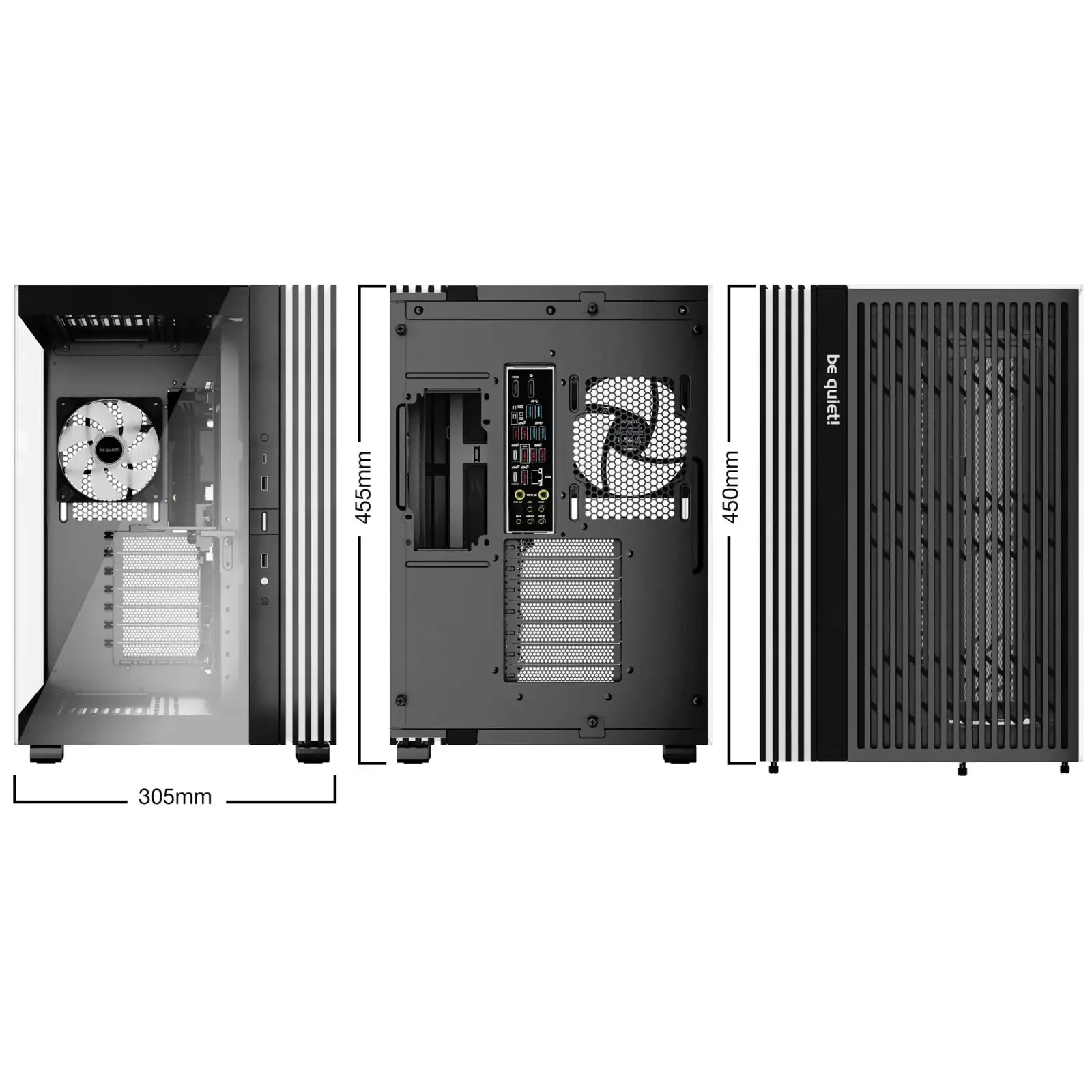 Корпус be quiet! Light Base 600 LX Black (BGW67) UA