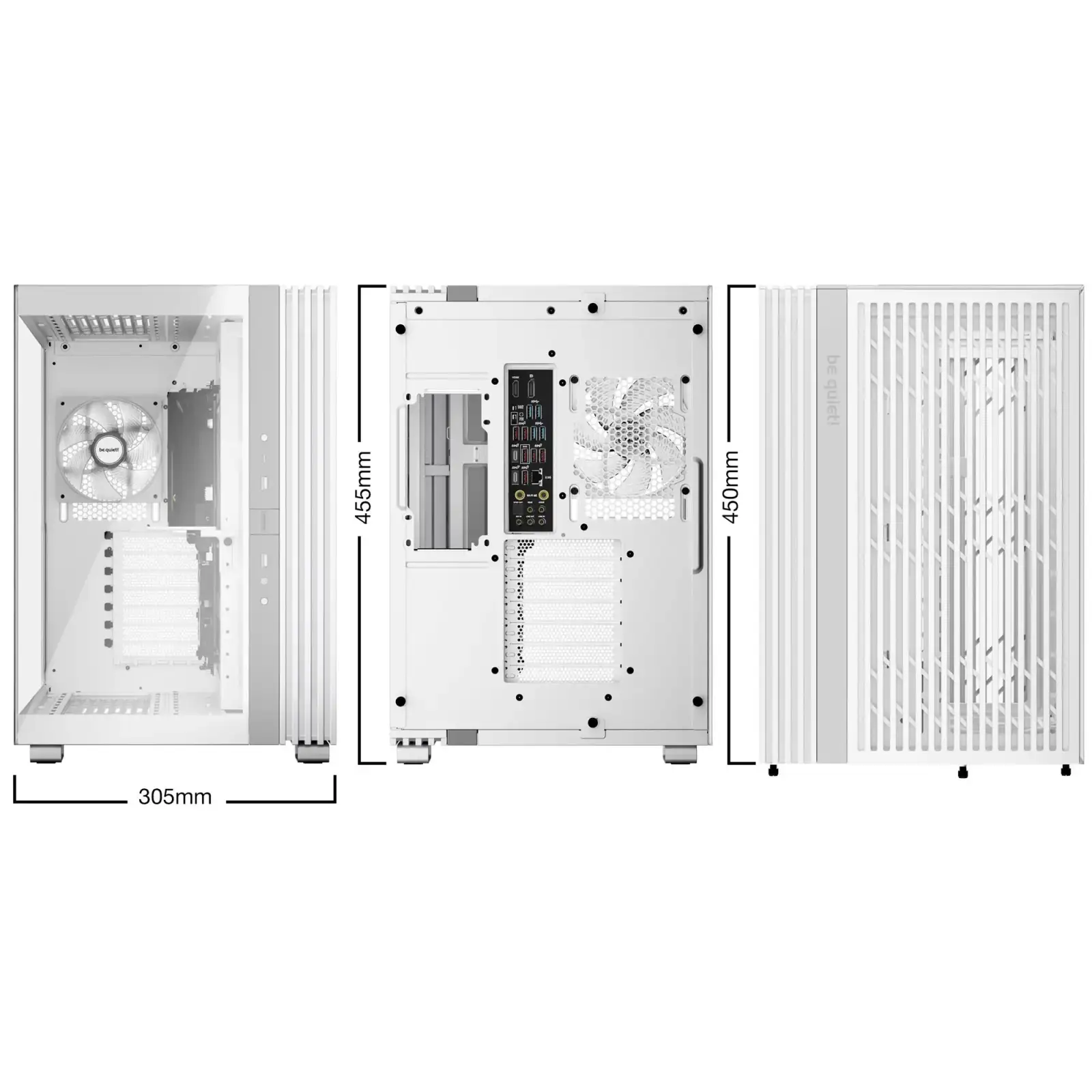 Корпус be quiet! Light Base 600 LX White (BGW68) UA