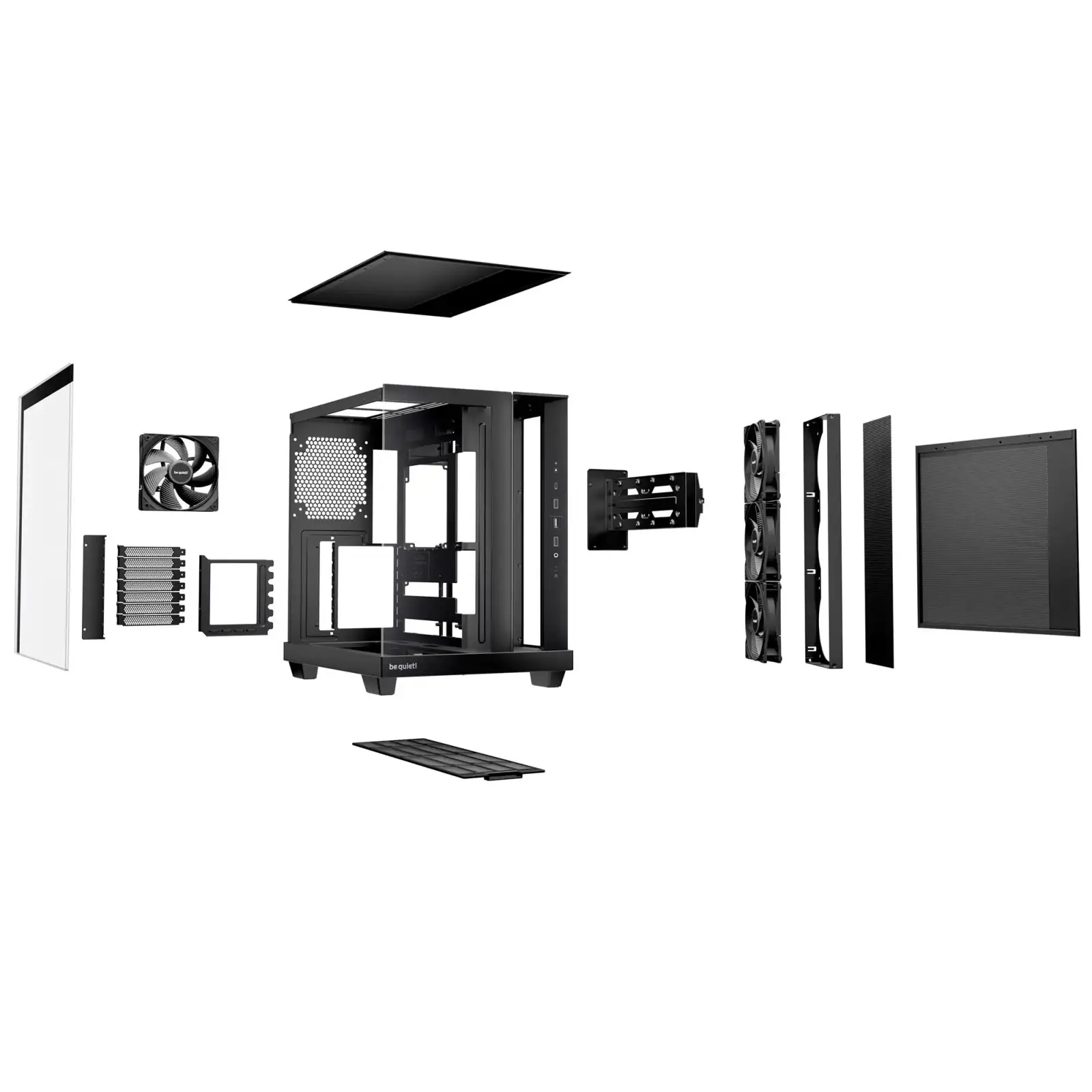Корпус be quiet! Light Base 500 Black (BGW83) без БП UA