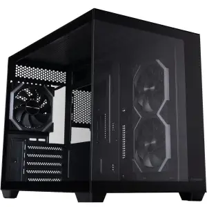 Корпус 1stPlayer BV6-BK-2FH7R-1FH7 Black UA