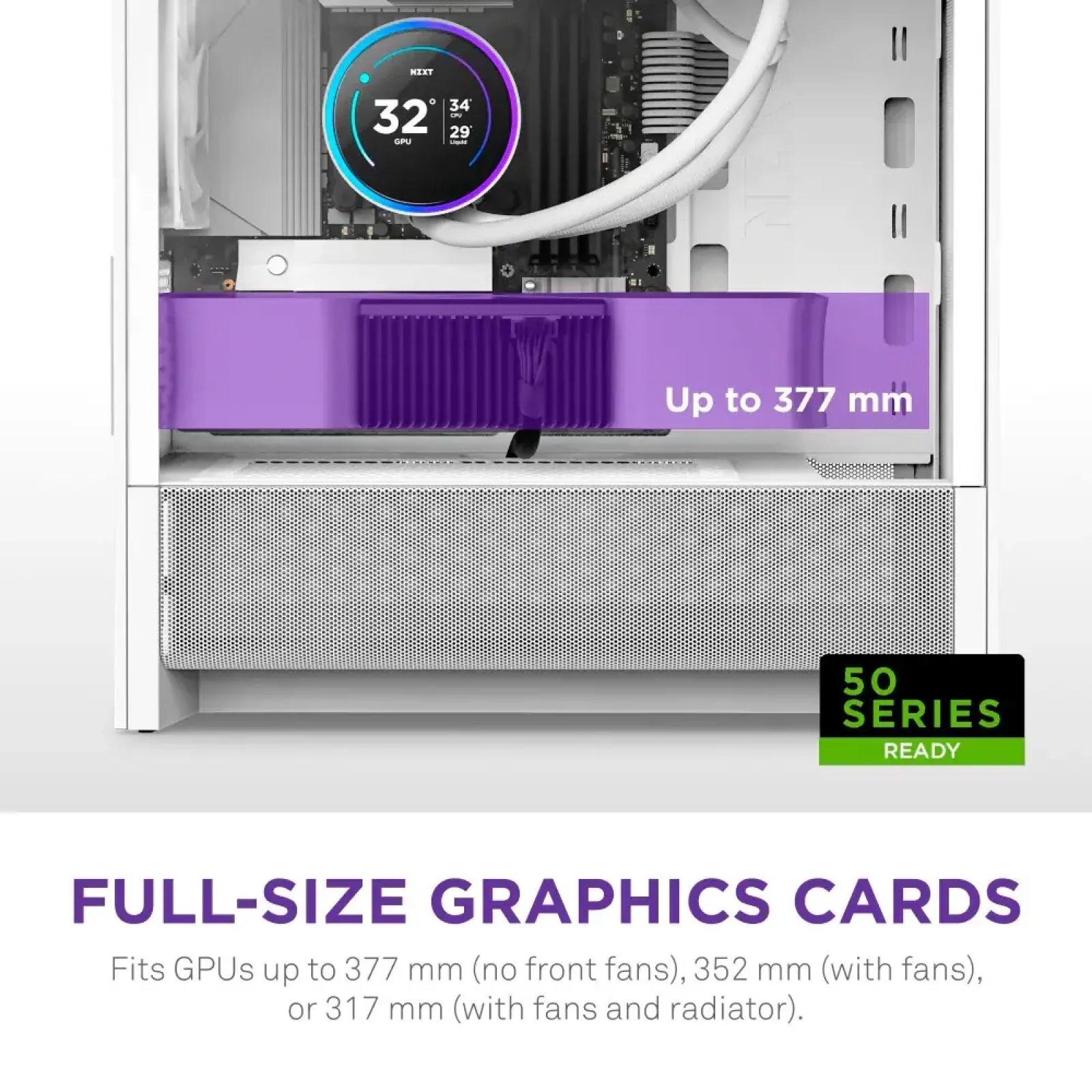 Корпус NZXT H3 Flow White без БЖ (CC-H31FW-01) UA