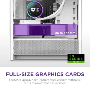 Корпус NZXT H3 Flow White без БЖ (CC-H31FW-01) UA