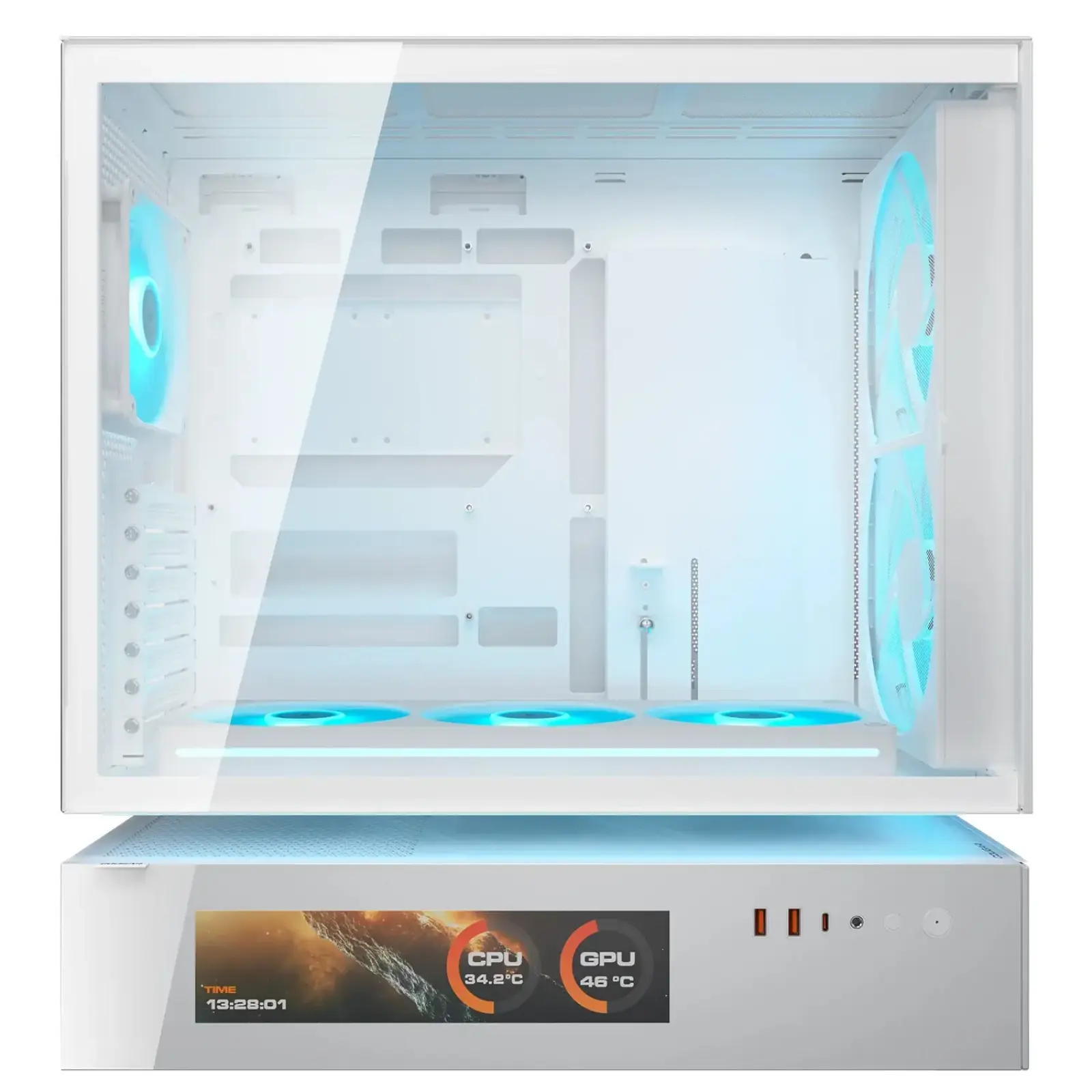 Корпус Cougar CFV235 Mesh Vision White Без БП UA