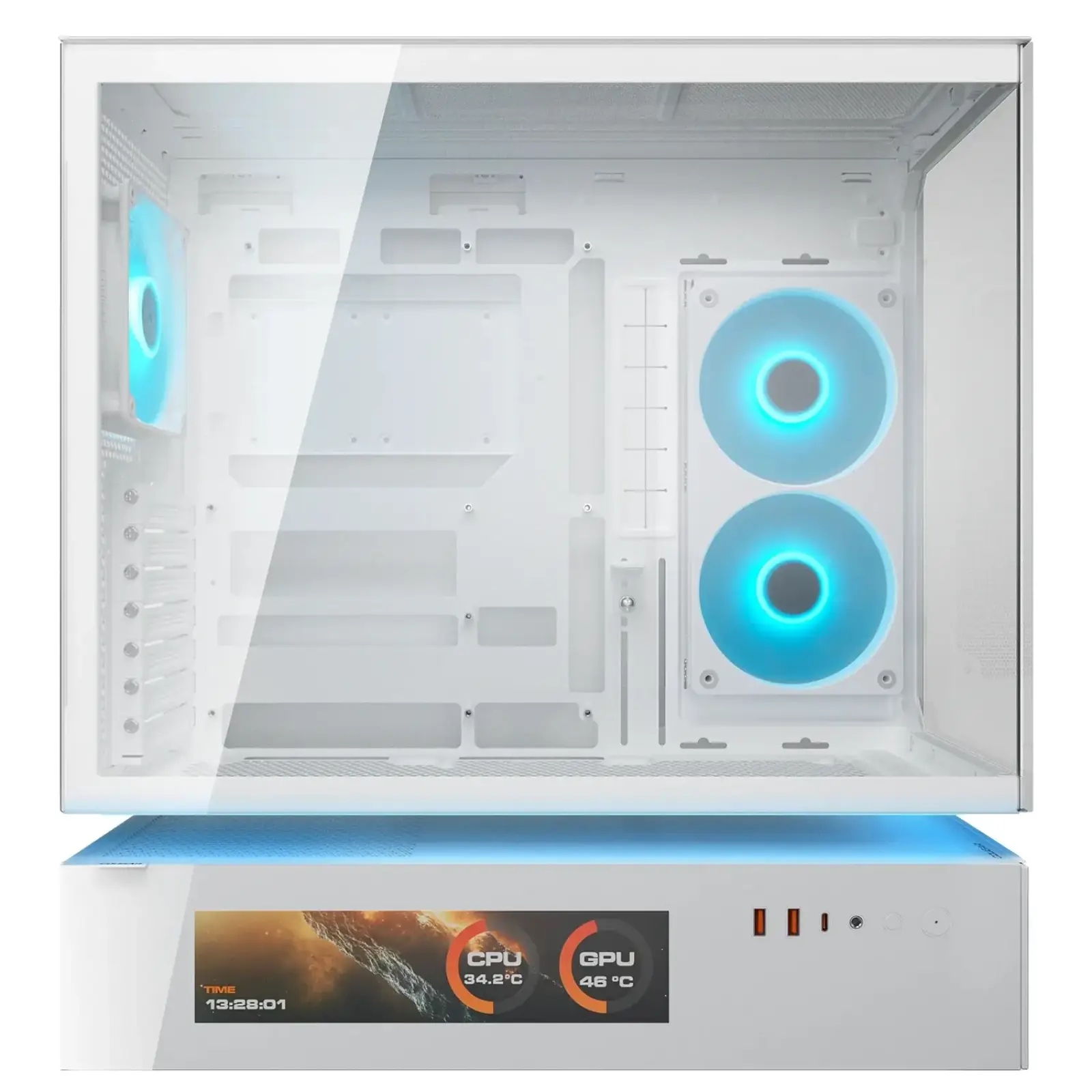 Корпус Cougar CFV235 Vision White Без БП UA