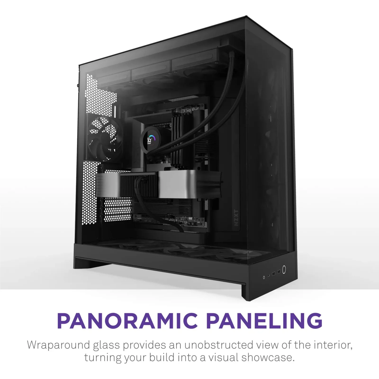 Корпус NZXT H9 Flow Black без БП (CM-H92FB-01) UA
