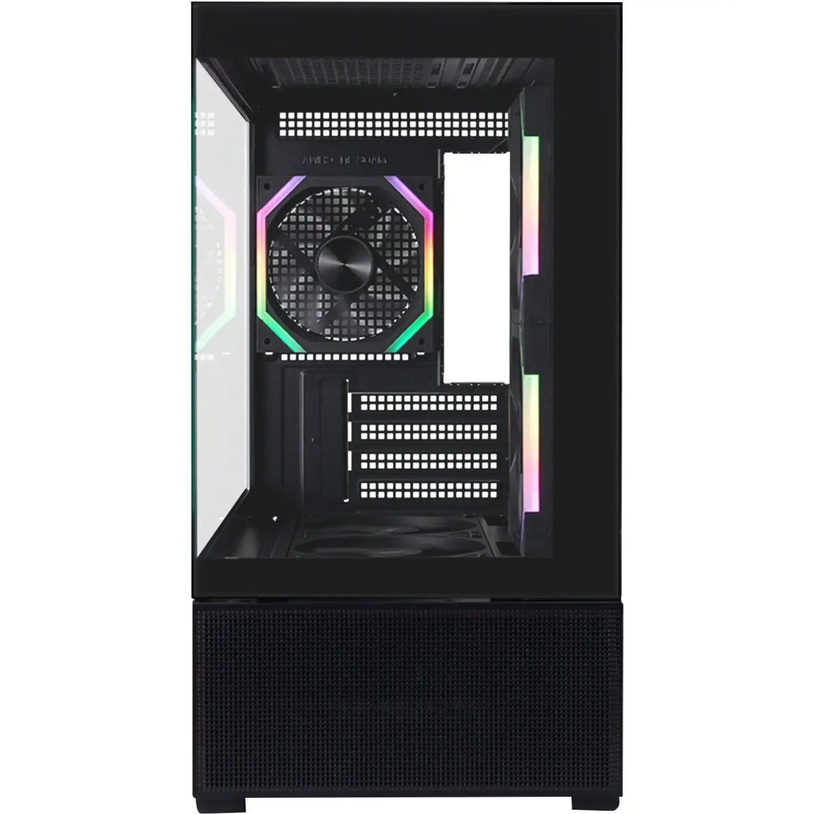 Корпус 1stPlayer CV6-BK-2FAR-2FH7R-1FH7 Black UA