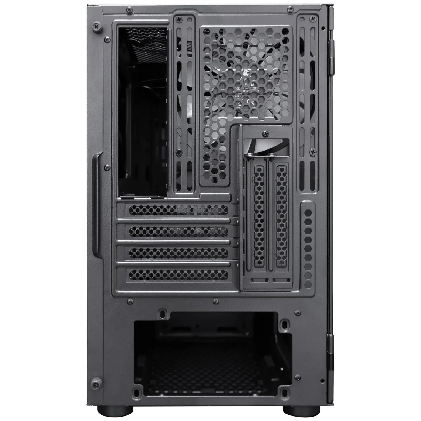 Корпус 1stPlayer D3-BK-3F7-14 Black без БП UA