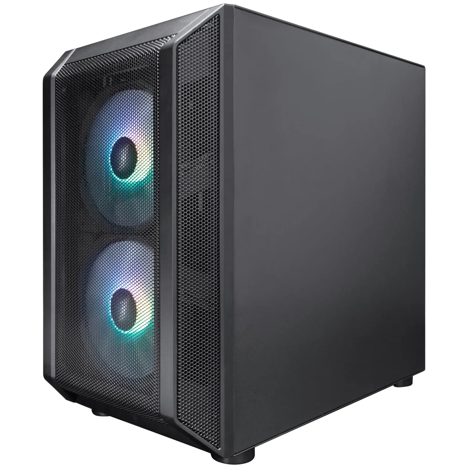 Корпус 1stPlayer D3-BK-3F7-14 Black без БП UA
