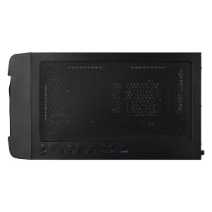 Корпус 1stPlayer D4-M-BK-2F1P-1F1 Black UA