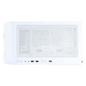 Корпус 1stPlayer D4-M-WH-2F1P-W-1F1-W White UA