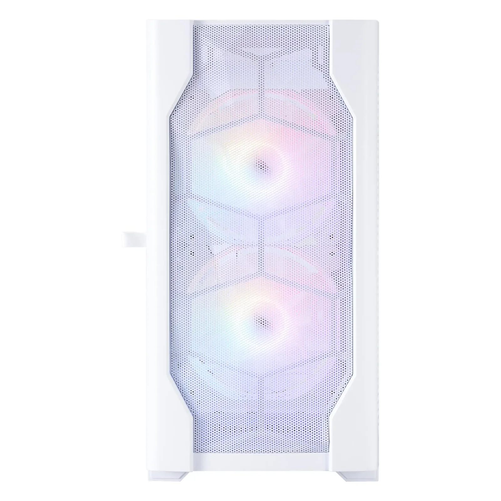 Корпус 1stPlayer D4-M-WH-2F1P-W-1F1-W White UA