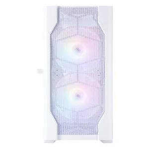 Корпус 1stPlayer D4-M-WH-2F1P-W-1F1-W White UA