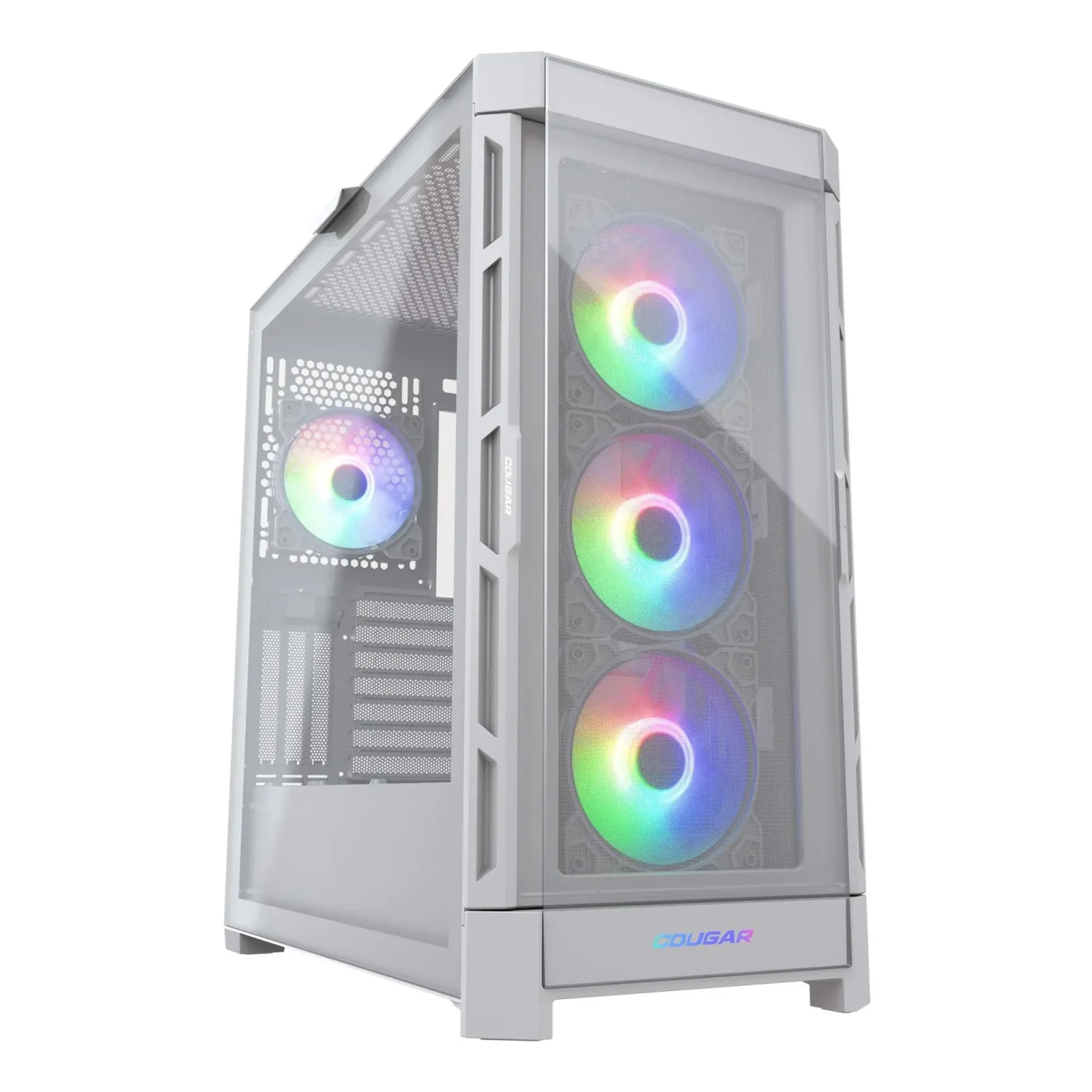 Корпус Cougar Duoface Pro RGB White без БП UA