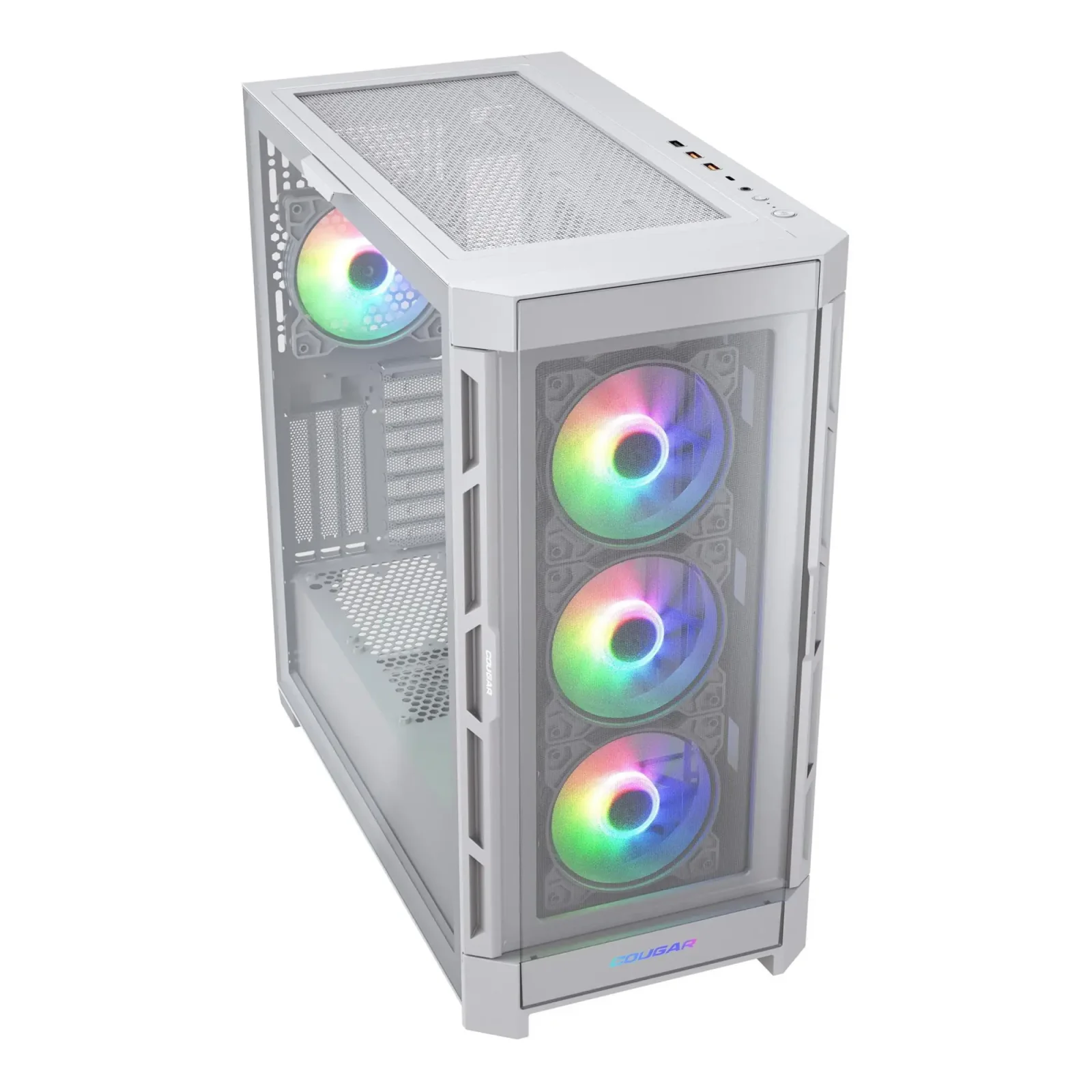 Корпус Cougar Duoface Pro RGB White без БП UA