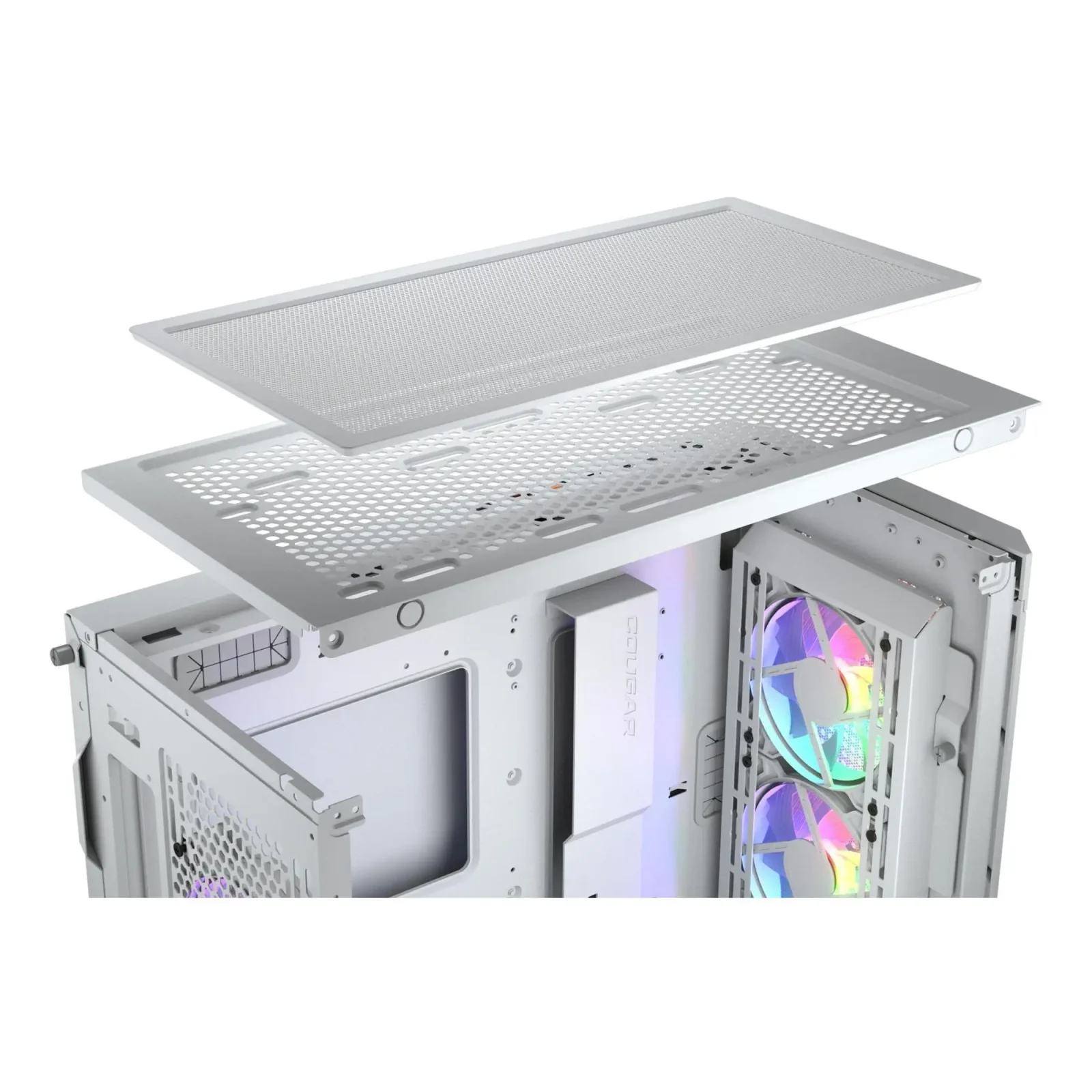 Корпус Cougar Duoface Pro RGB White без БП UA