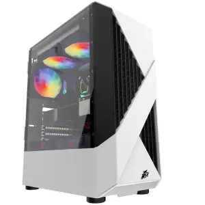 Корпус 1stPlayer F3-A-WH-4F1-PS-600FK-EU White 600W UA