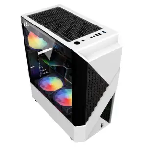 Корпус 1stPlayer F3-A-WH-4F1-PS-600FK-EU White 600W UA