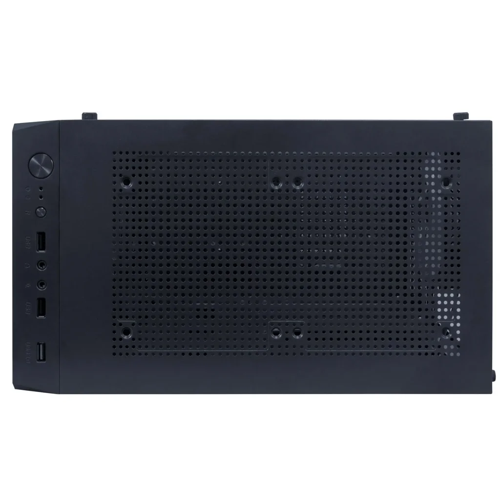 Корпус 1stPlayer FD3-BK-4F7 Black без БП UA