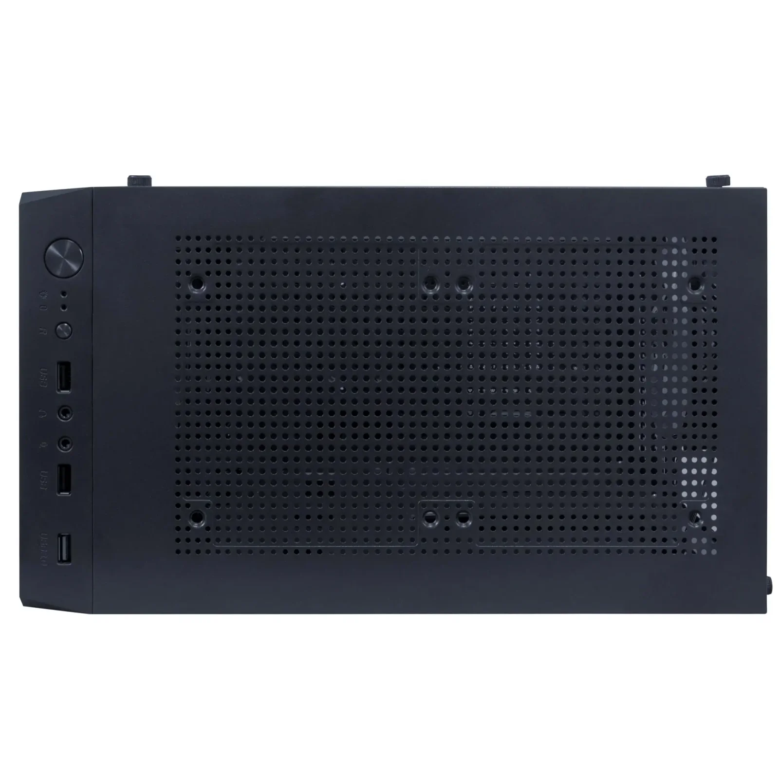 Корпус 1stPlayer FD3-BK-4F7 Black без БП UA