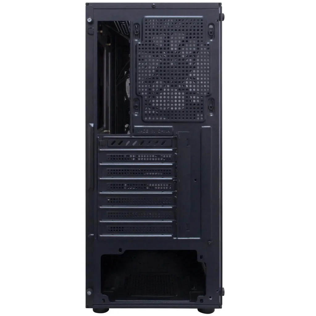 Корпус 1stPlayer FD3-BK-4F7 Black без БП UA