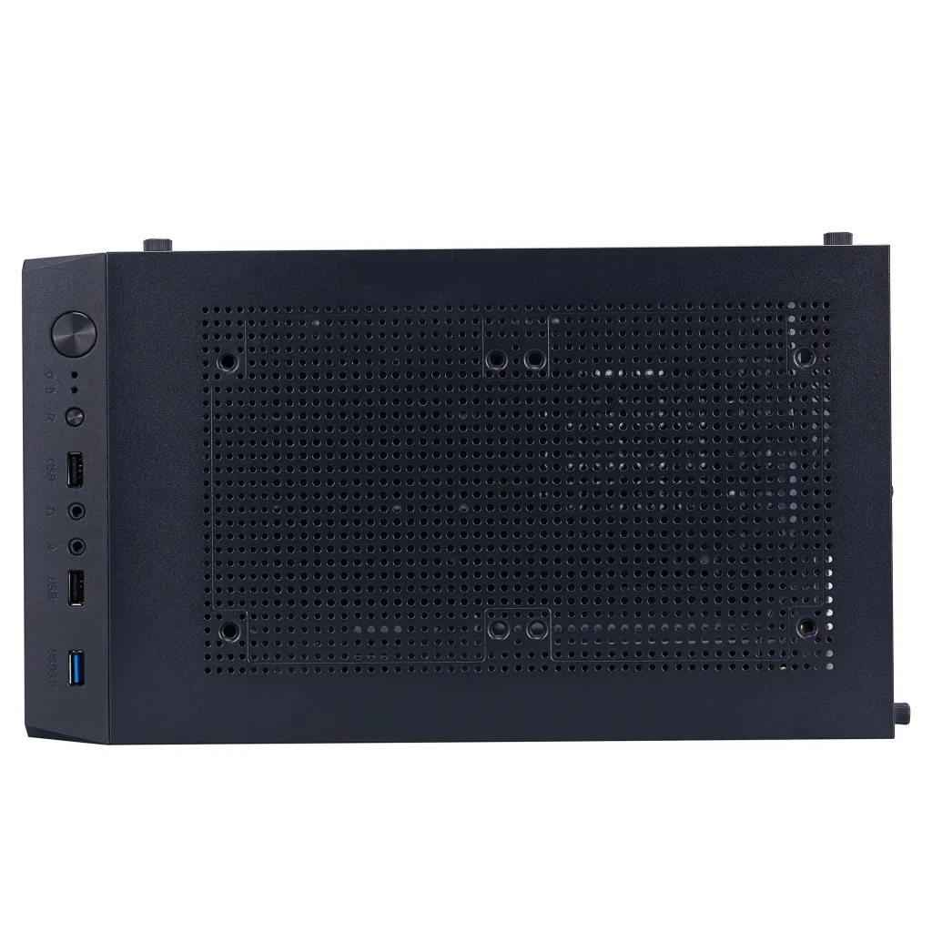Корпус 1stPlayer FD3-M-BK-4F7 Black без БЖ UA