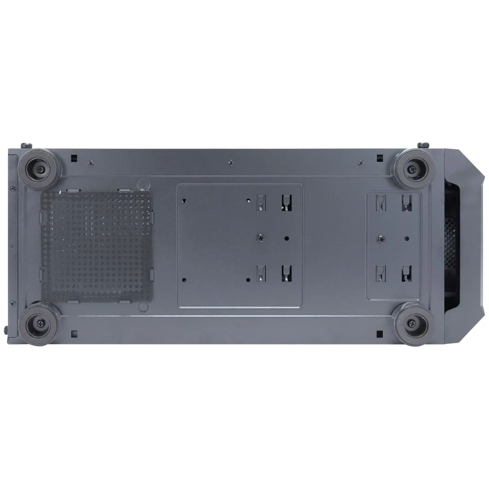 Корпус 1stPlayer FD5-M-BK-4F1 Black без БЖ UA