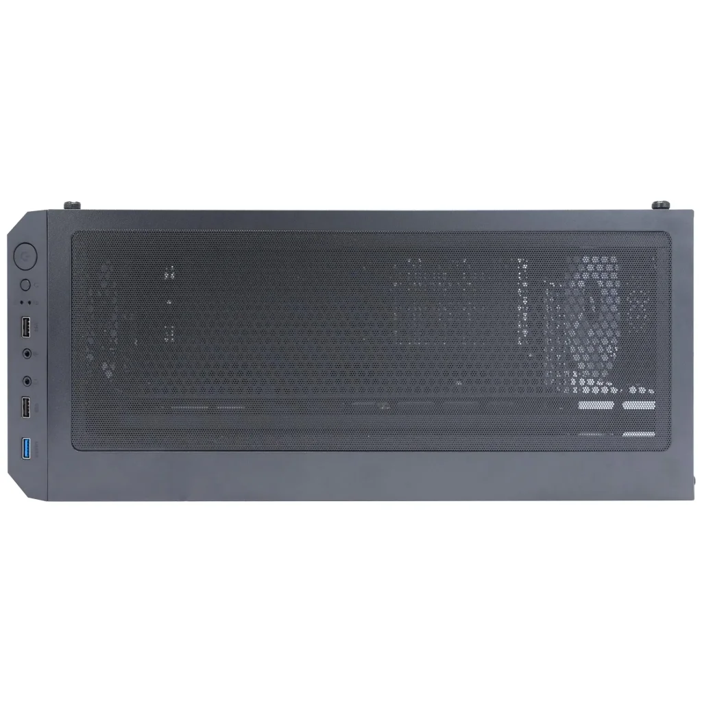 Корпус 1stPlayer FD5-M-BK-4F1 Black без БЖ UA