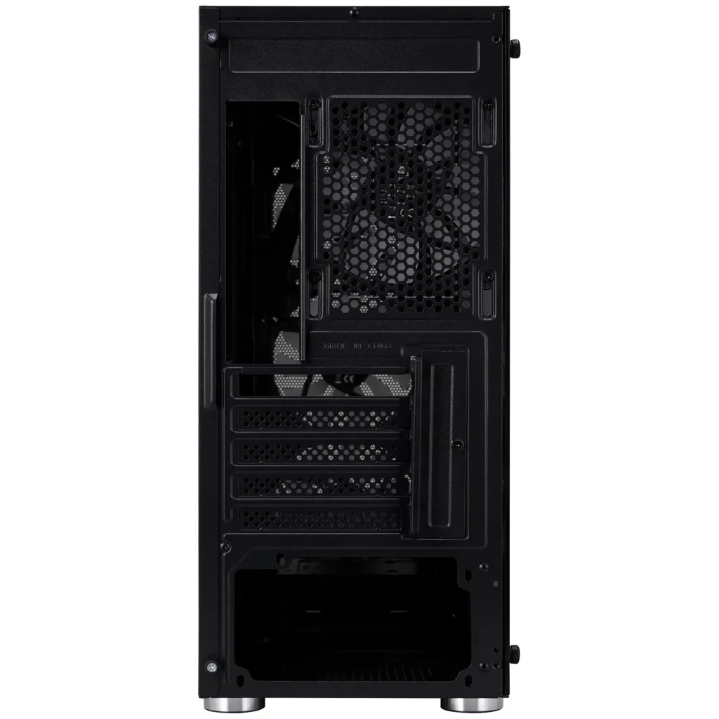 Корпус 1stPlayer FD5-M-BK-4F1 Black без БЖ UA