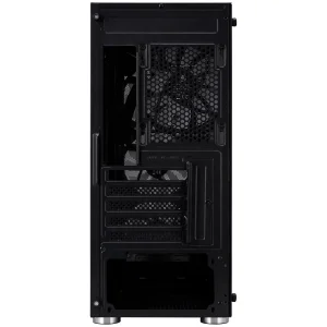 Корпус 1stPlayer FD5-M-BK-4F1 Black без БЖ UA