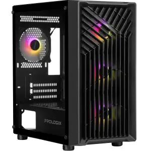 Корпус Prologix Flow GM-05RB Black UA