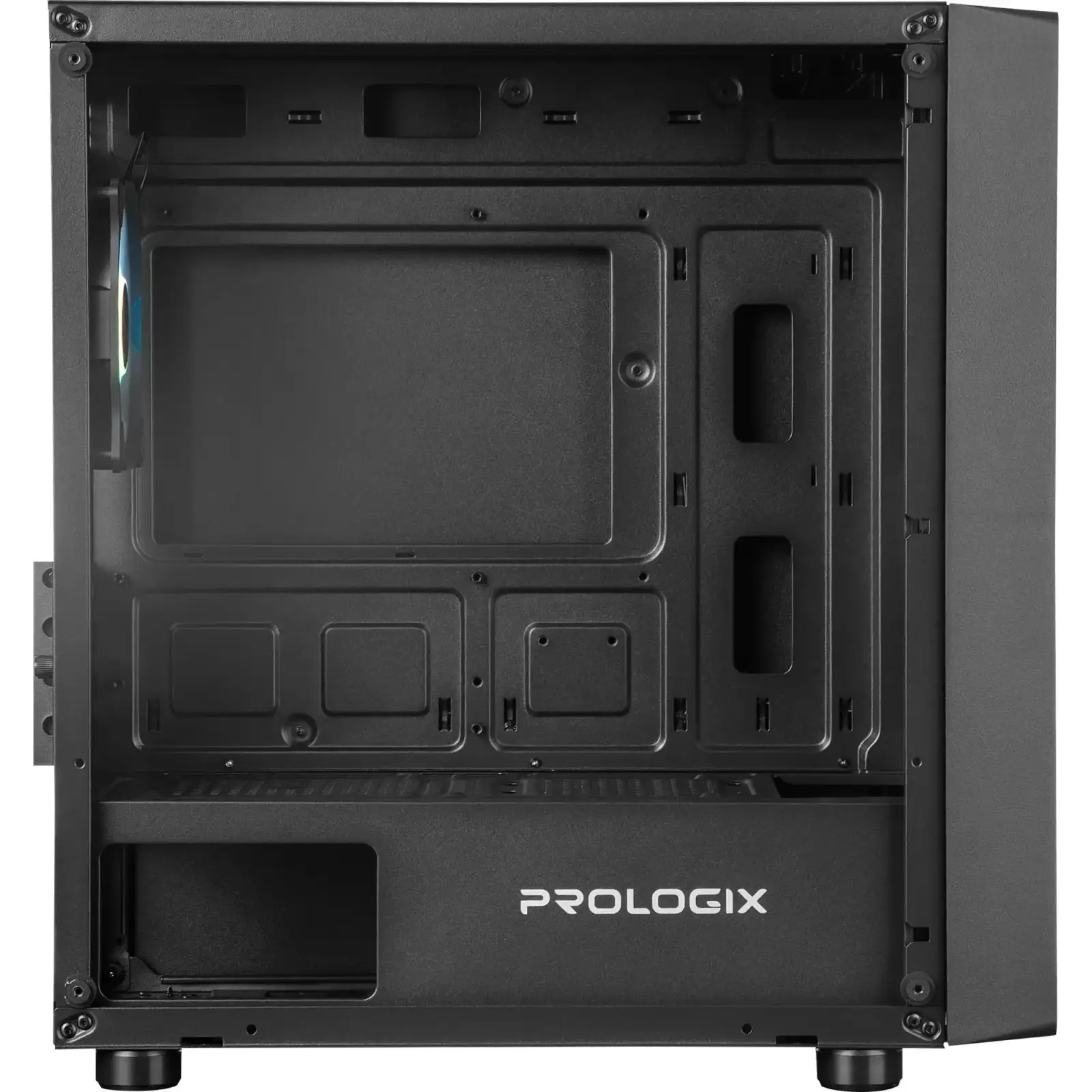 Корпус Prologix Flow GM-05RB Black UA
