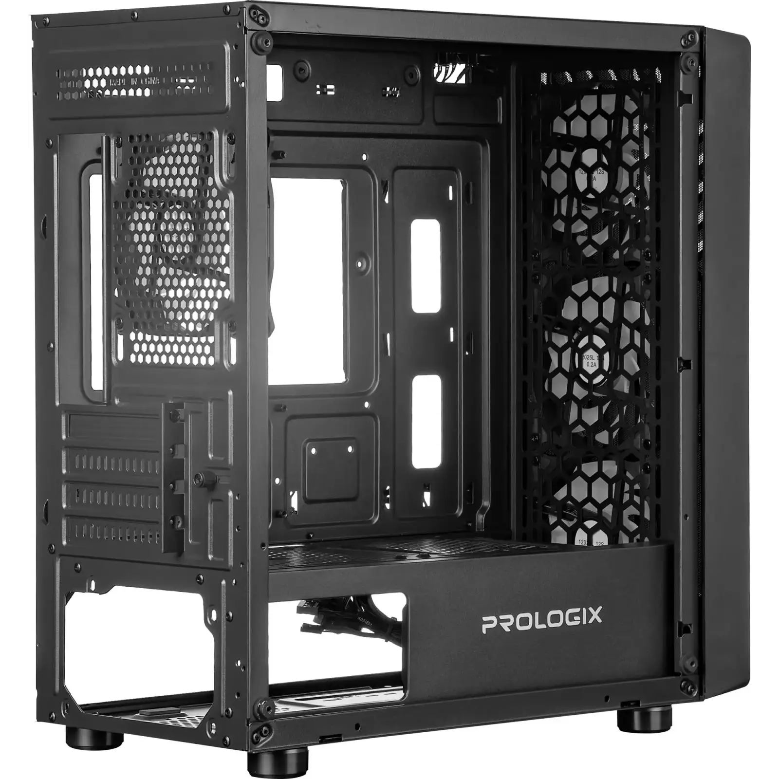 Корпус Prologix Flow GM-05RB Black UA