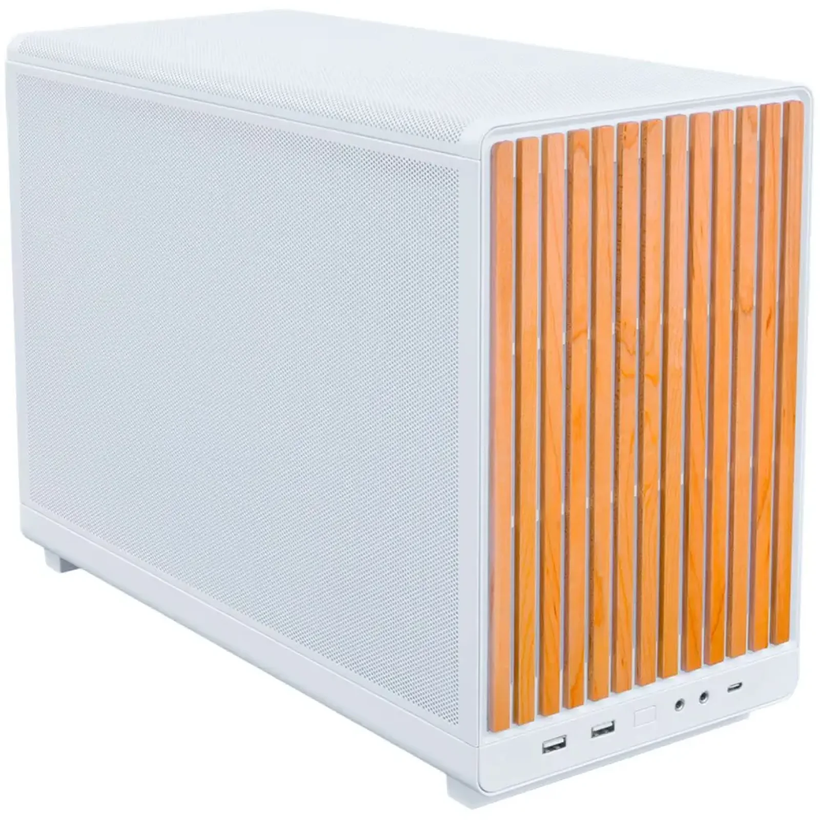 Корпус Lian Li A3-mATX Wooden Front Panel White (G99.A3W-WD.00) без БП UA