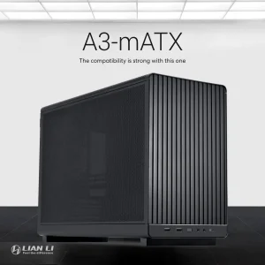 Корпус Lian Li A3-mATX Black (G99.A3X.00) без БЖ UA