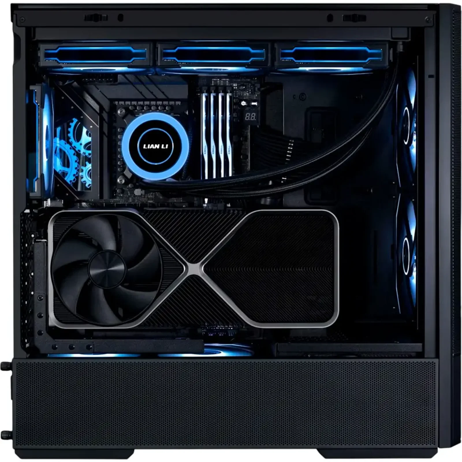 Корпус Lian Li Lancool 207 Digital Black (G99.LAN207DX.00) без БП UA