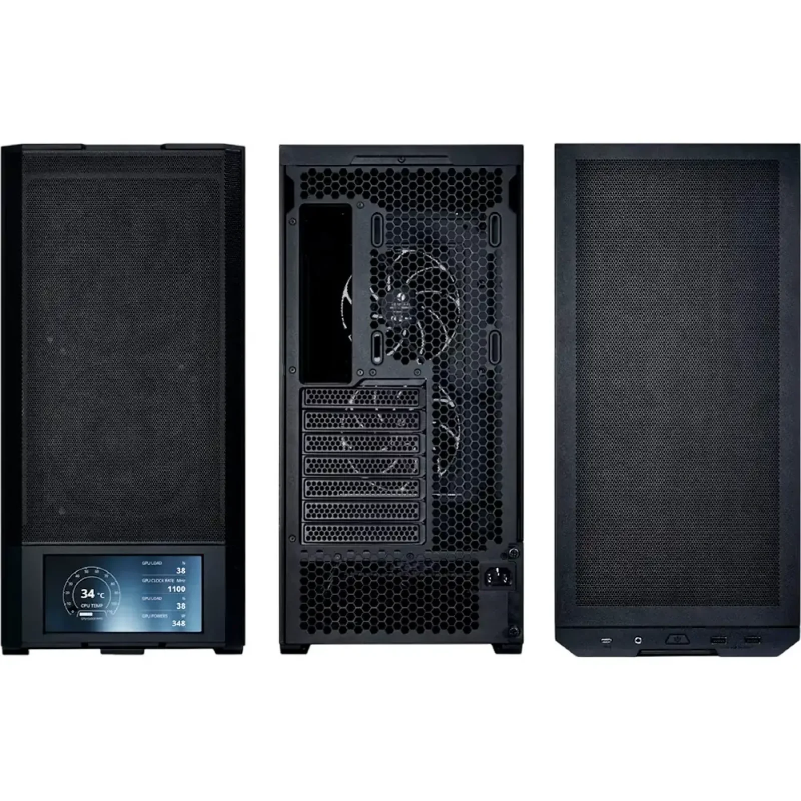 Корпус Lian Li Lancool 207 Digital Black (G99.LAN207DX.00) без БП UA