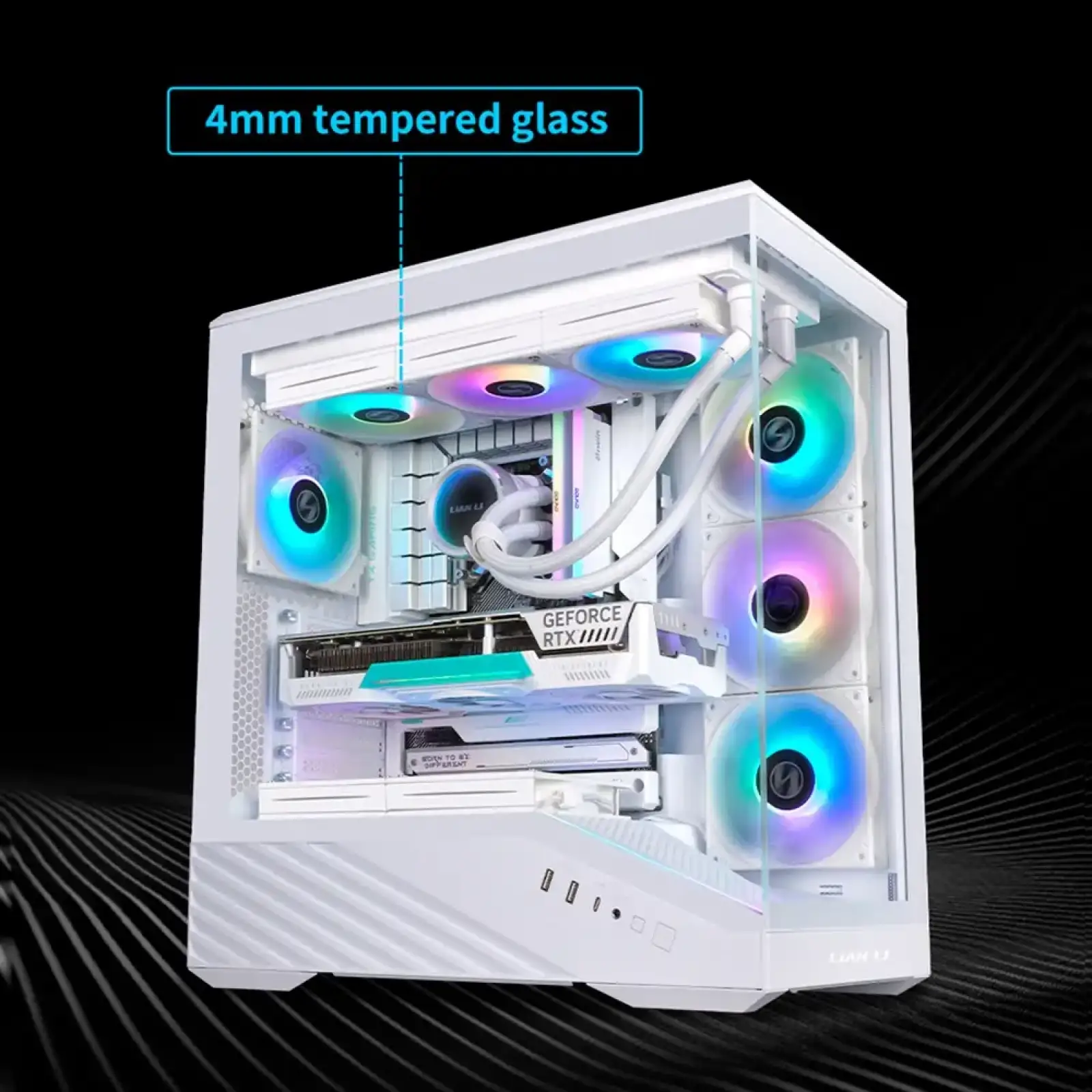 Корпус Lian Li Vector V100 ARGB White (G99.V100RW.00) без БЖ UA