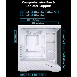 Корпус Lian Li Vector V100R White (G99.V100RW.01) без БП UA