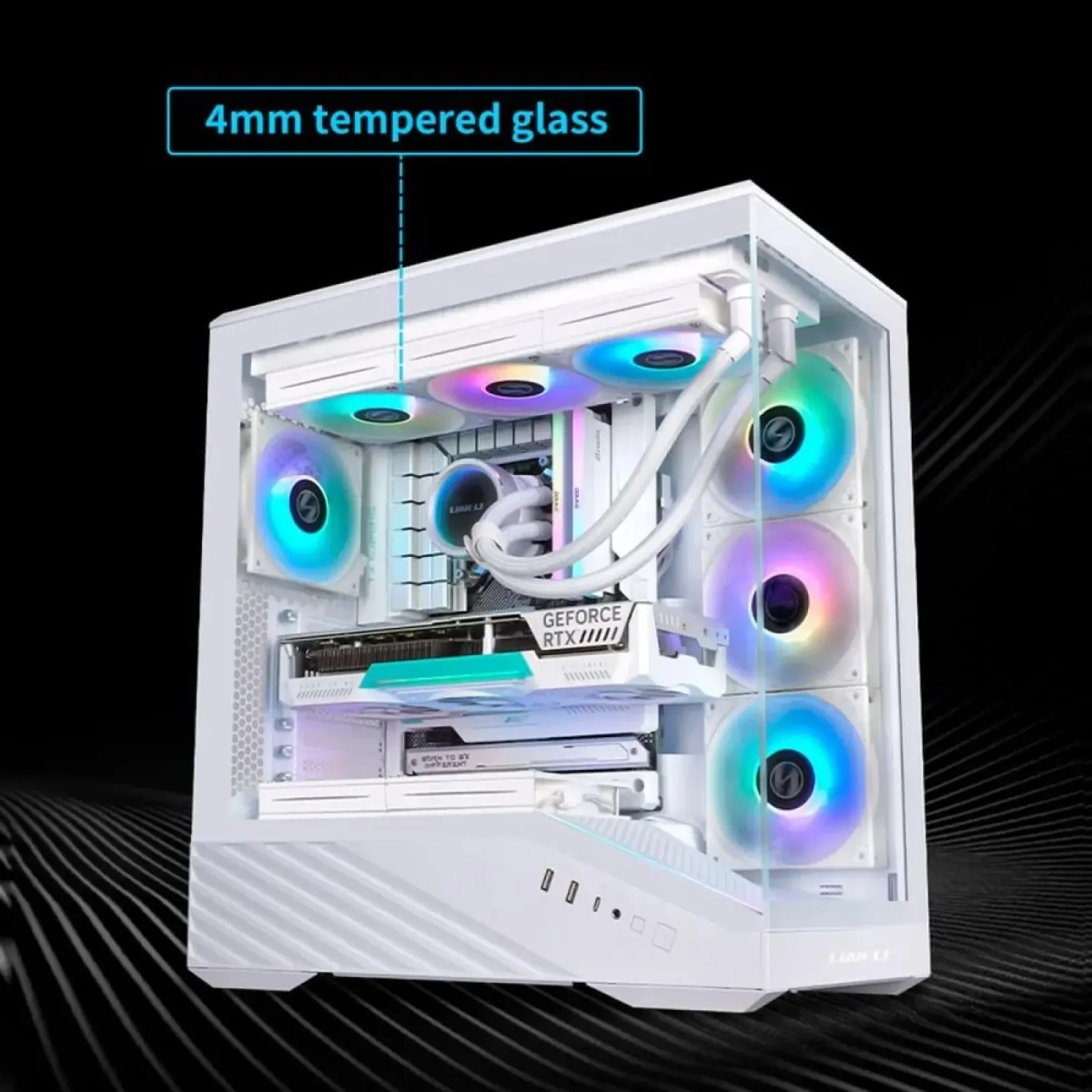 Корпус Lian Li Vector V100R White (G99.V100RW.01) без БП UA