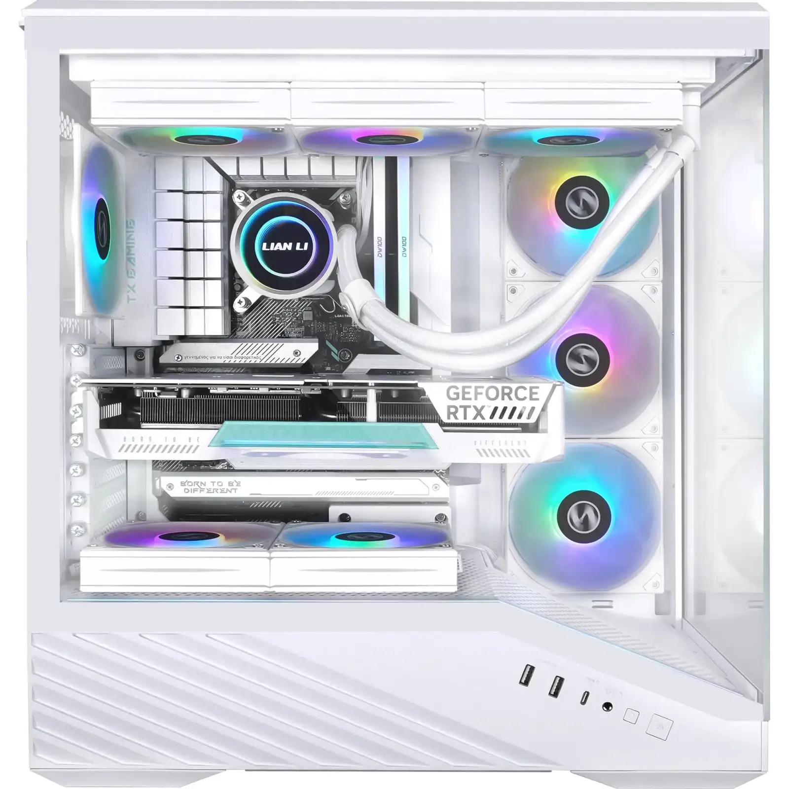 Корпус Lian Li Vector V100 White (G99.V100W.00) без БП UA