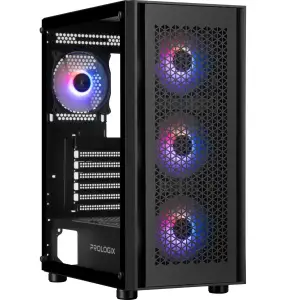 Корпус Prologix Glower GM-07RBA Black UA