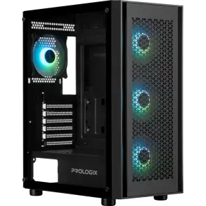 Корпус Prologix Glower GM-07RBA Black UA