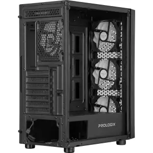 Корпус Prologix Glower GM-07RBA Black UA