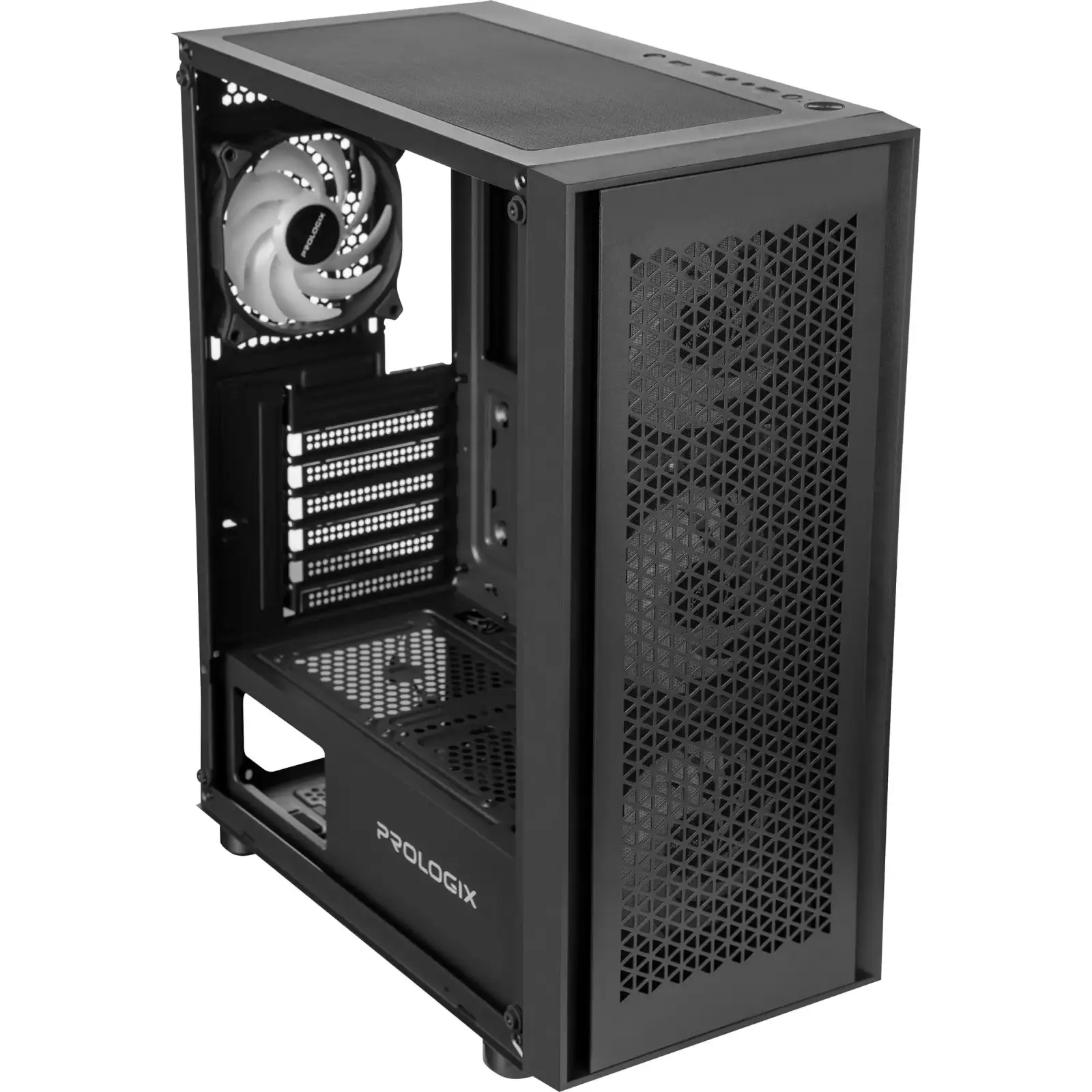 Корпус Prologix Glower GM-07RBA Black UA