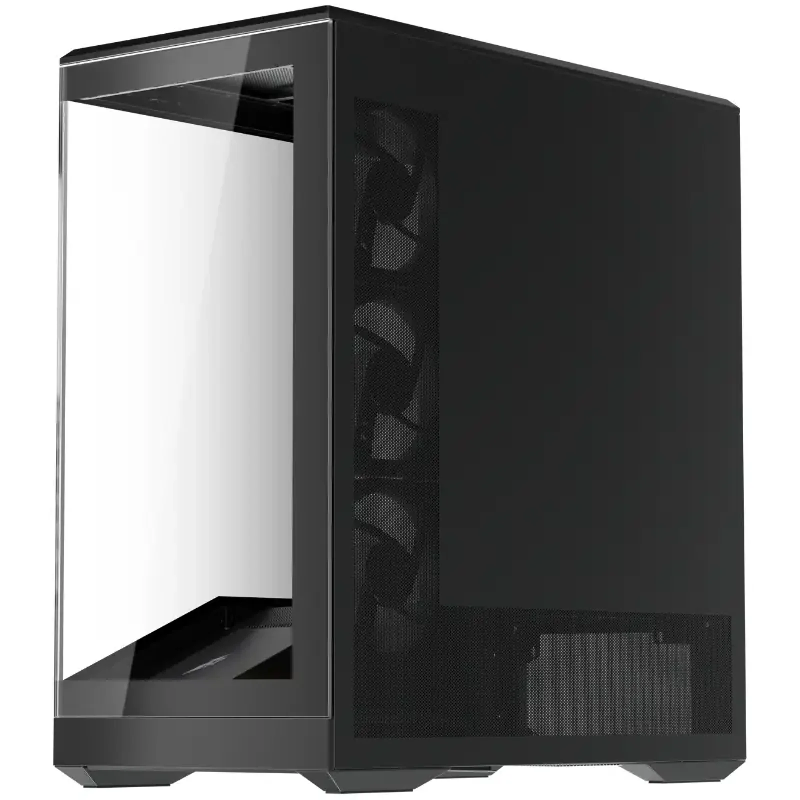 Корпус 1stPlayer GM7-BK-3FN7R-1FN7 Black UA