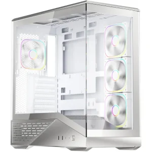 Корпус 1stPlayer GM7-SV-3FN7R-W-1FN7-W Silver UA