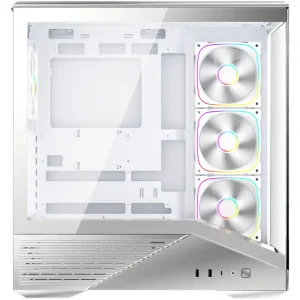 Корпус 1stPlayer GM7-SV-3FN7R-W-1FN7-W Silver UA