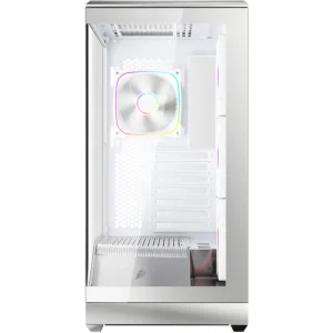 Корпус 1stPlayer GM7-SV-3FN7R-W-1FN7-W Silver UA