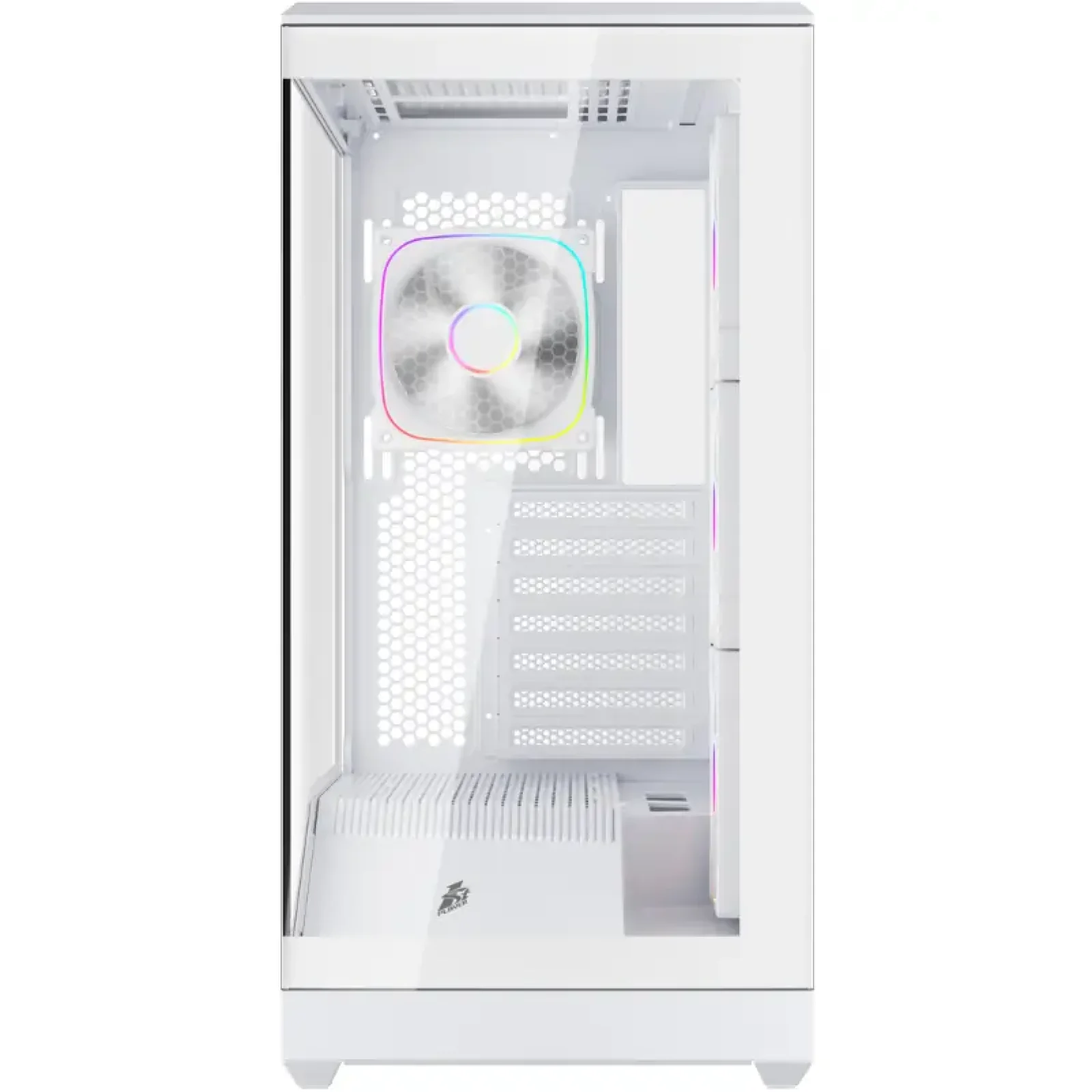 Корпус 1stPlayer GM7-WH-3FN7R-W-1FN7-W White UA