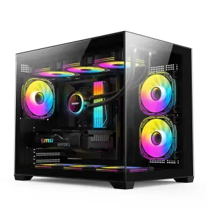Корпус GTL Gaming Abyss Black (GTLN285M) без БП UA